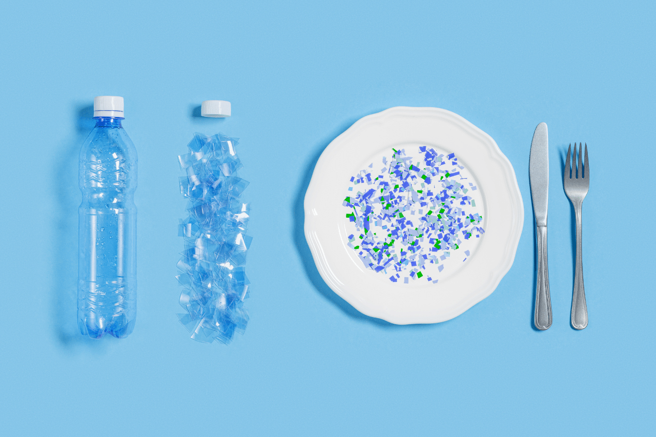 Microplastics bloed