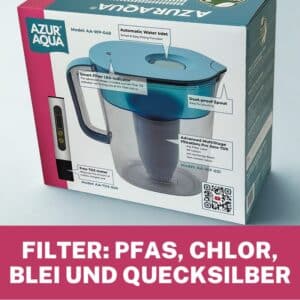 Wasserfilterkanne 2,4 Liter | Wasserfilterkanne, Wasserfilter und kostenloses Wasserqualitätsmessgerät